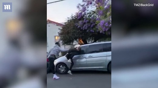 J.R. Smith beats protestor who allegedly smashed his car window