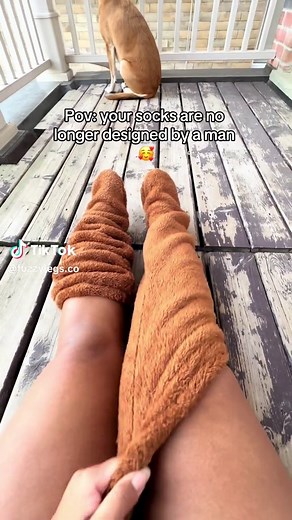 Get yours today for 50% off at fuzzysocks.co #teddysocks #coldweather #cozyfeet