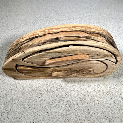 Handmade Spalted Maple Jewelry Box, 2 Drawer Box, Wave Shaped Wooden Box, Ring Holder, Gift for Women, Keepsake Box, Nature Inspired Gift - Etsy