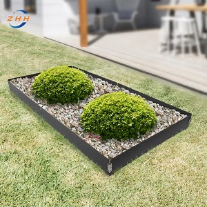 [Hot Item] Core Edge Flexible Steel Lawn Edging Black