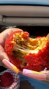 Hot Cheetos Jambalaya Balls ☄️ 📍Las Vegas (Pick up Only)#MUKBANG https://www.nenesbuttasauce.com | Nenes Eats Asmr