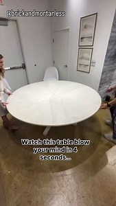 Our friends at @brickandmortarless share how easy it is to extend or retract our versatile Avalon Dining Table! 😍 Six self storing fold-out leaves, six pull-out sections, and a four second transformation! #theodorealexander #TAilorMade | Theodore Alexander