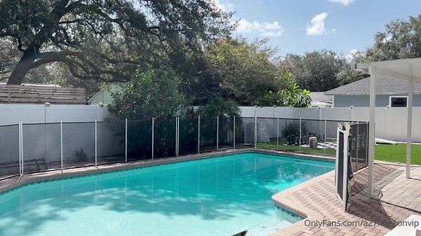 Lani Rails - Poolside BBC Dick Ride