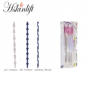[Hot Item] Pdo Thread Best-Selling Model Cones Cog L Blunt Needle 19g 100mm for Face Lifting Surgical Thread Sharp Needle