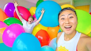 6.8K views · 49 reactions | I FILLED HIS ROOM WITH BALLOONS!! | Lizzy Capri | Facebook