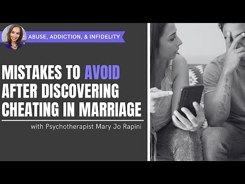 Mistakes to Avoid After Discovering Cheating in Your Marriage