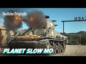 Watch a WWII Tank Firing Projectiles in Glorious Slow Motion