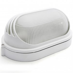 [Hot Item] Outdoor LED Waterproof Lourved Round Garden Bulkhead Wall Lights