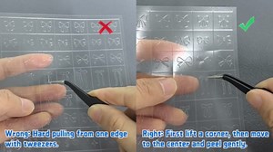 3 Sheets Airbrush Stencils Nail Stickers for Nail Art, Flame Star Irregular Geometric Patterns Nail Decals French Design Hollow Printing Template Stencil Nails Guides for Women Manicure(Transparent-3)