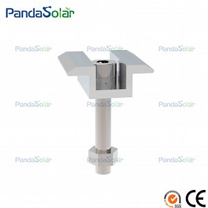 [Hot Item] Solar Ground Mounting System PV Modules Bracket Aluminium MID Clamp