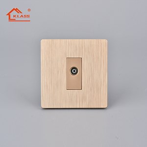 [Hot Item] Klass UK Standard Wall Switch Socket for Home Smart Switch TV Socket