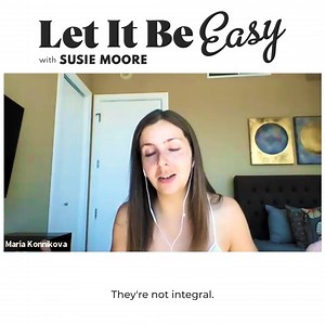 Maria Konnikova on "Tilt"  | Susie Moore | Facebook