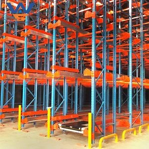 [Hot Item] Nanjing Victory Rack Radio Shuttle Pallet Rack Warehouse Storage Lifo Fifo Automatic Shelving System Shuttle Rack