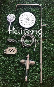 [Hot Item] Shower Room Round Extension Slinding Bar
