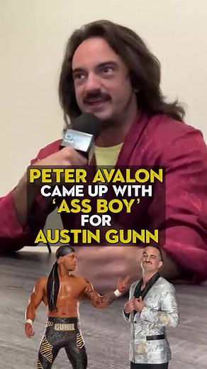 Did you know Peter Avalon originally came up with the “Ass Boys” nickname?! #aew #allelitewrestling #prowrestling | Chris Van Vliet