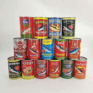 [Hot Item] Canned Mackerel in Tomato Sauce Good All Canned Mackerel Supplies in China Mackerel Fishing Roller
