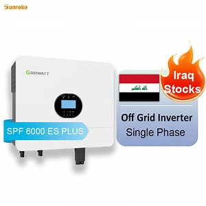 [Hot Item] Growatt off Grid SPF 6000 Es Plus Solar Inverter 6kw 6000W Single Phase Solar Power Inverter