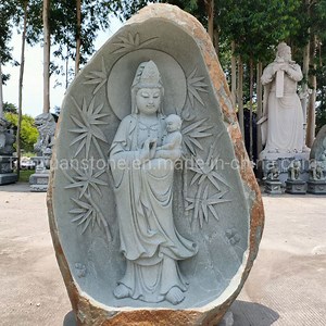 [Hot Item] Big Statue Hand Carved Garden Buddha Bodhisattva