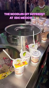 EDC 🤝 Noodles, name a better combo #edcmexico #edmmaniac #edcmx #cdmx | EDM Maniac