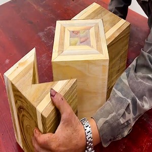 3K views · 26 reactions | Beautiful, Creative Flower Vase Designed From Laminated Wood | Free Footsteps | Facebook