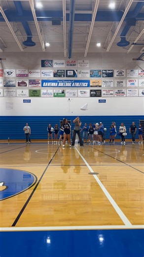 We all know the Cheerleaders can dance, but how about the RHS Staff? AWESOME!!! 🐾💙#BulldogPride #grit | Ravenna High School