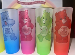 Swear Bears 3oz Double Shot Glass Set of 6 - Etsy UK