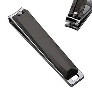 Liangery Nail Clippers Nail Cutter for Ingrown Toenail Removal Treatment Tools, Fingernail Nippers with Comfort Grip Handle Slanted Cuticle Trimmer for Men Women Seniors Adult Thick Nails (L)