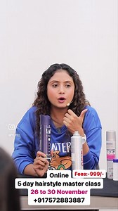 🔊🔊 LIVE CLASS 🔊🔊 🔥🔥 5 DAY HAIRSTYLE MASTER CLASS 🔥🔥 *Date* :- 26th Nov to 30th Nov *Time* :- 09:00pm to 11:00pm *DAY-1* :- Dignity Bun *DAY-2* :- Messy bun *DAY-3* :- long marmaid braide *DAY-4* :- Advance flower bun *DAY-5* :- High bun Pre-recorded look & LIVE COURSE (संघर्ष) COURSE FOR GUARANTED SUCCESS BY PYL_KI_BAATE *FEES* - 999/- *Booking no*:- 91 7572883887 *Gpay no*:- 91 8511620204 | Pylptel hairstylist