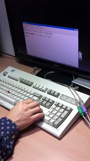 IBM TrackPoint II Keyboard 92G7461