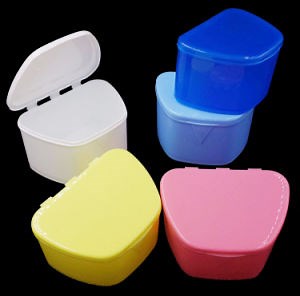[Hot Item] High Quality Colorful Storage Tooth Box/Denture Box