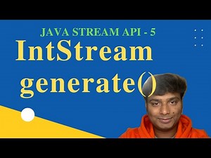 IntStream Generate() method.
