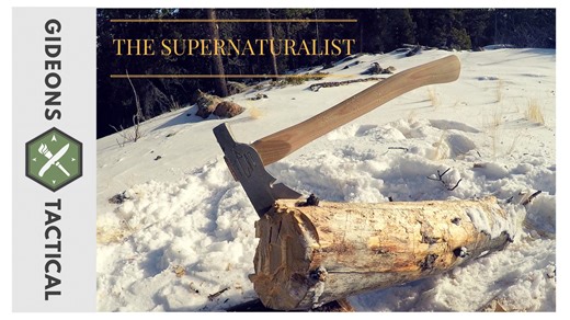 Supernaturalist hatchet by Hardcore Hammers tested