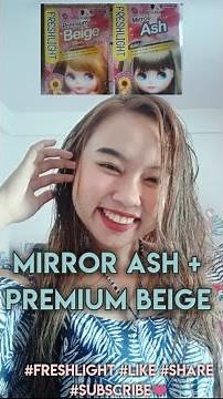 Schwarzkopf Fresh Light Milky Hair Color | Mirror Ash | Premium Beige