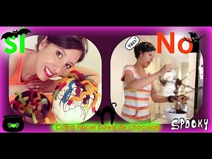 Esferas de chocolate