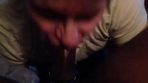 old white gimp fag with no teeth chewing black cock