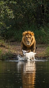 1.1K views | The Lions hunting a crocodile, and the crocodile running faster from the lions | 푹풆풔풕풐풓풂풕풊풐풏 퐓퐢퐩퐬 | Facebook