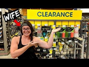 WIFE Picks CLEARANCE Lures Fishing Challenge (She Picked WHAT???)