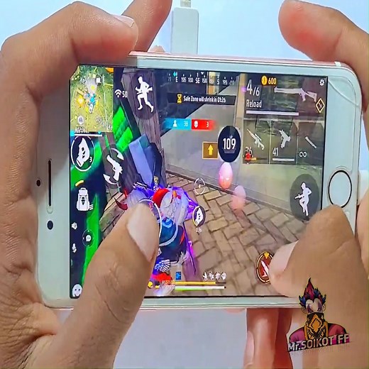 2.3K views · 84 reactions | iPhone 6S Free Fire Best SensitivitySettings + Handcam Gameplay #FreeFire | Mr.SOIKOT FF | Facebook