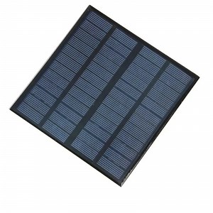 [Hot Item] 3watt Celdas Solares de Silicio Policristalino 12V Cargador de Batería Solar DIY 3W Mochila con Panel Solar Pequeño