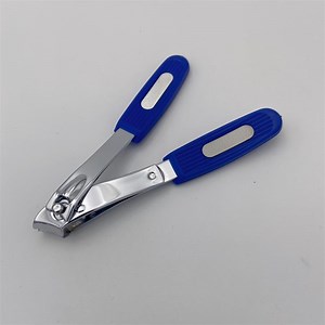 [Hot Item] Side Slant Edge Ingrown No Splash Finger Toe Tip Heavy Duty Long Handle Nail Cutter Clipper with Plastic Handle