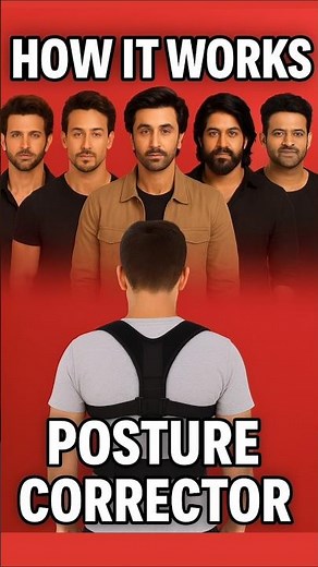 Fix Bent Posture Fast! Bollywood Stars Try Posture Corrector Belt