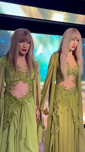 I met Folklore Taylor and we're twinning! 💚 Catch the newest Taylor Swift wax figure in 香港杜莎夫人蠟像館 Madame Tussauds Hong Kong located in The Peak Hong Kong 香港山頂 🍃 #TaylorSwift #thelifeofashowgirl #theerastour #madametussauds #art #aesthetic #waxfigure #hongkong | Lady Gagita