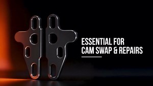 2Pcs Oil Pump Alignment Tool Kit, Billet Aluminum Cam Swap Guide Compatible with Gen V LT1 LT4 LT5 L83 L86 L87 Engines, Pump Brace Hold Down & Pickup Tube Installation Tool (Black)