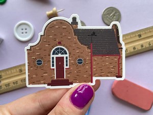 Taskmaster House Sticker | Taskmaster (UK) Sticker | Waterproof Vinyl Sticker - Etsy