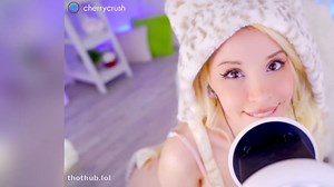Cherry Crush ASMR POV Twin Earlicking With Moans And Purrs 👅😩😻