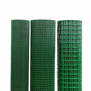 [Hot Item] PVC Wire Mesh Roll/Plastic Coated Welded Wire Mesh/Green Color Welded Wire Mesh