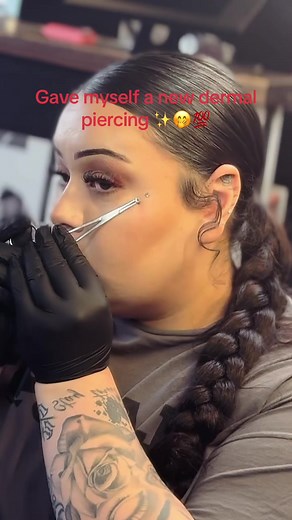 #piercinglife#noclife#dermal#fullsend#hustle#bodypiercing#colorado#bodymods