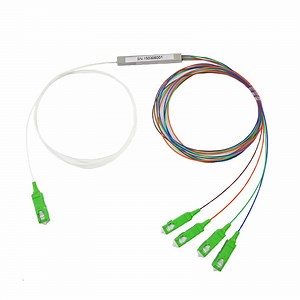 [Hot Item] PLC Splitter 1X2/ABS Box PLC Splitter Fiber Optical