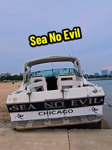 Boat Washed Ashore at North Avenue Beach Chicago July 2026