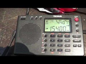 DXpedition BBC ascencion islands 15400 Khz on tecsun Receivers 1830 UTC